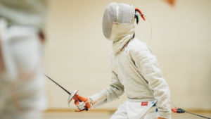 Junior fencing