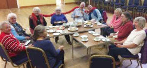 Image: Outreach Seated Exercise @ North Tawton - the important social bit + fun & skilled instructors