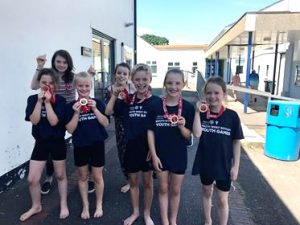 West Devon team 2018 gold medal