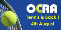 Tennis is Back 4th August 2020