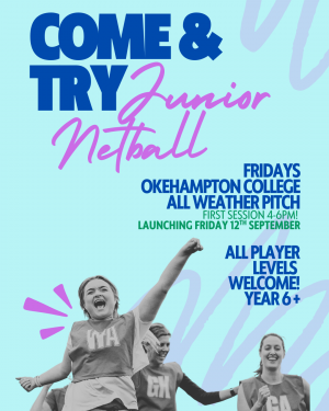 Junior Netball Pass Winter Term 2026